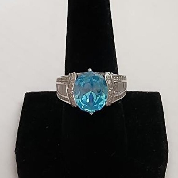 Bella Luce - JTV Jewelry - Bella Luce (JTV) Neon Apatite & White Diamond Simulants Ring